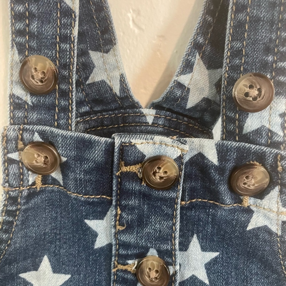 #1 Wonder Nation Denim Dress (12 Months) - Picture 7 of 10